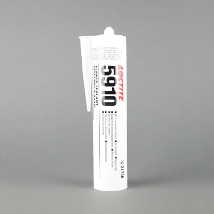 漢高樂(lè )泰 5910 RTV硅膠法蘭密封膠 黑色 300毫升 卡筒包裝